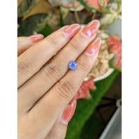 1.30 Ct. Blue Sapphire from Ceylon (Sri Lanka) Life Style