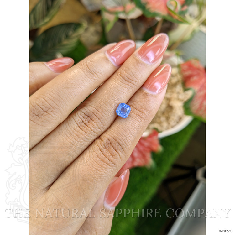 1.30 Ct. Blue Sapphire from Ceylon (Sri Lanka)