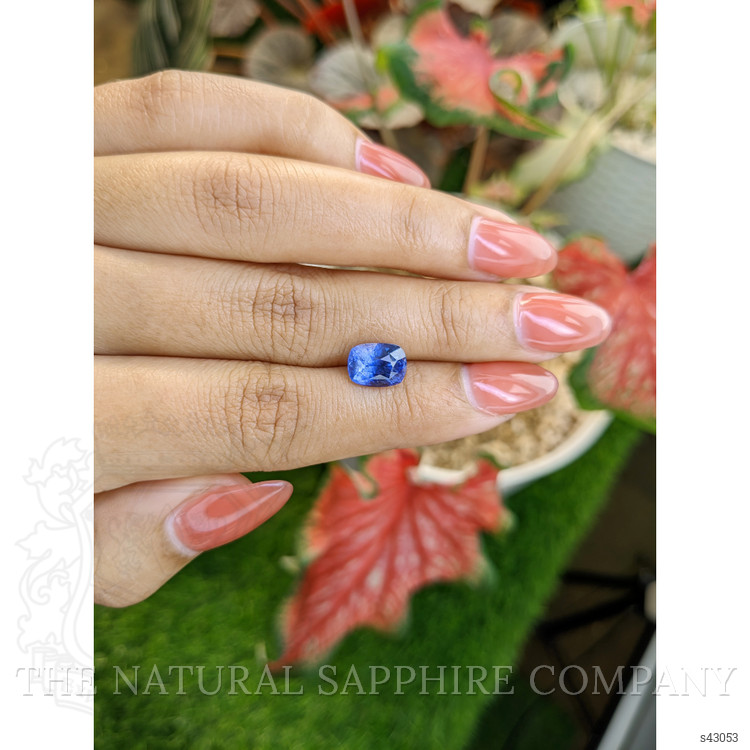 3.09 Ct. Blue Sapphire from Ceylon (Sri Lanka)