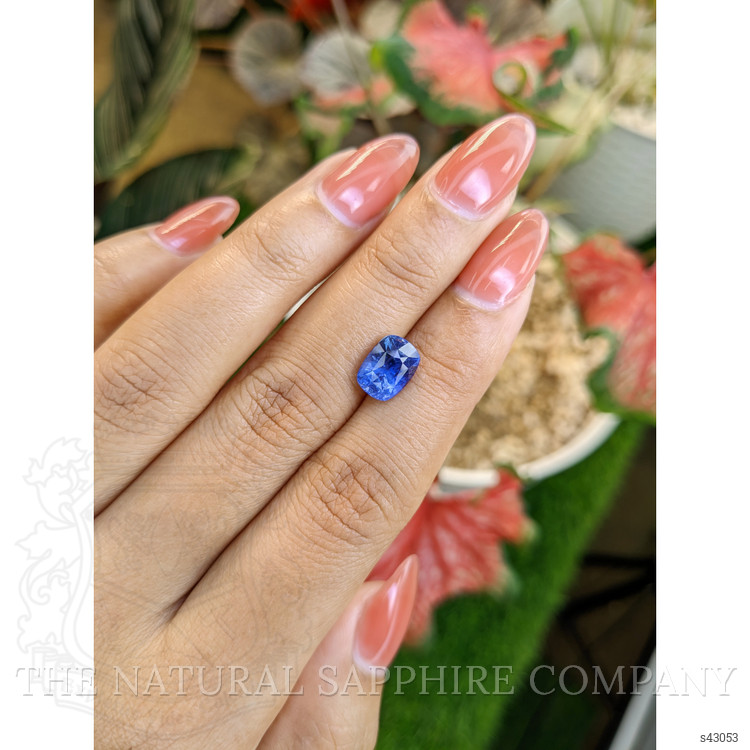 3.09 Ct. Blue Sapphire from Ceylon (Sri Lanka)