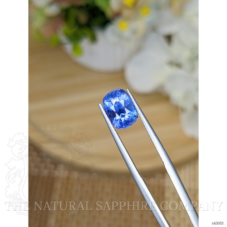 3.09 Ct. Blue Sapphire from Ceylon (Sri Lanka)