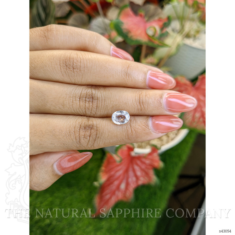 2.23 Ct. White Sapphire from Ceylon (Sri Lanka)