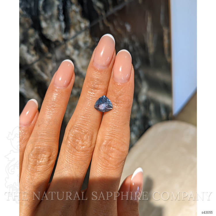 3.16 Ct. Bluish Green Sapphire from Montana