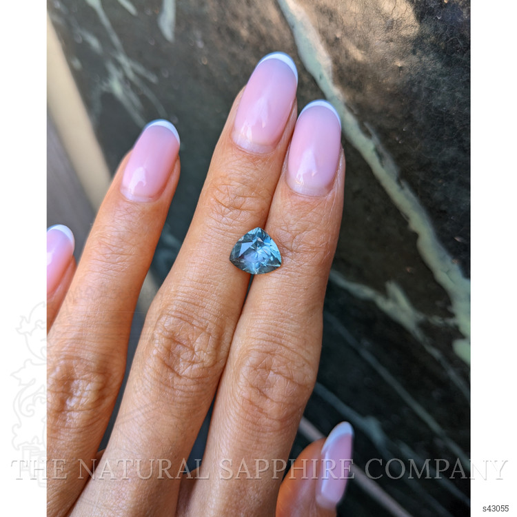 3.16 Ct. Bluish Green Sapphire from Montana