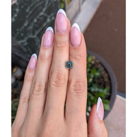 3.21 Ct. Bluish Green Sapphire from Montana Life Style