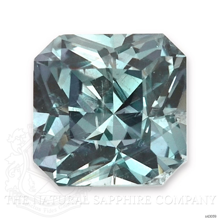 3.27 Ct. Greenish Blue Sapphire from Montana