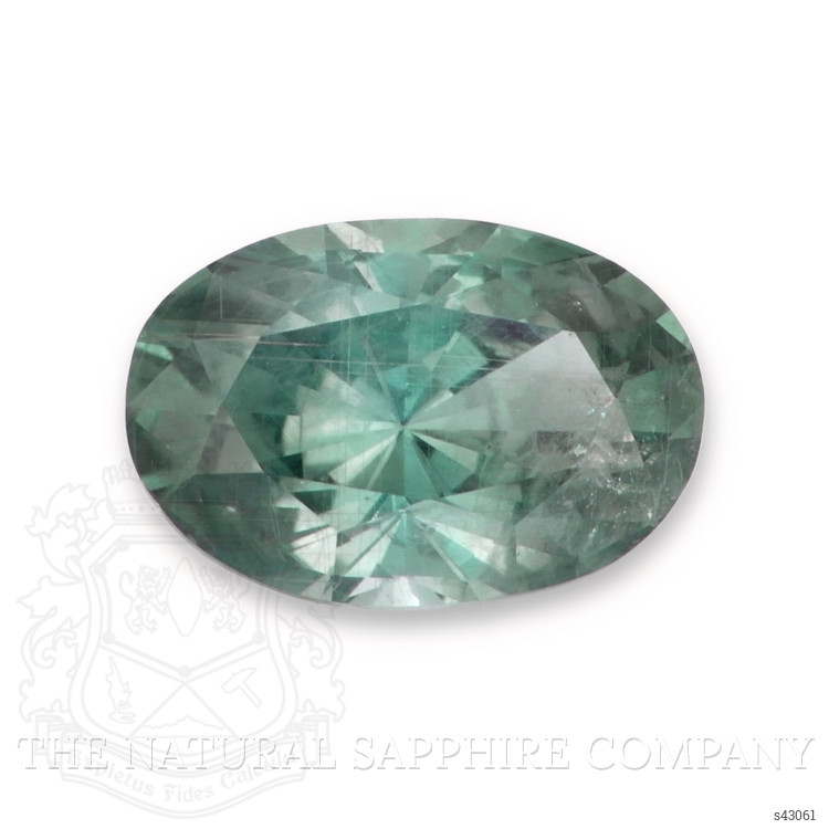 3.35 Ct. Bluish Green Sapphire from Montana