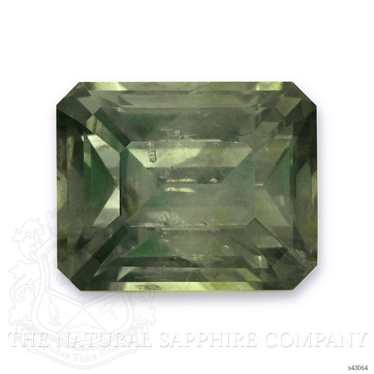 3.57 Ct. Yellowish Green Sapphire from Montana