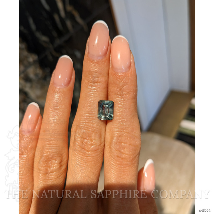 3.57 Ct. Yellowish Green Sapphire from Montana
