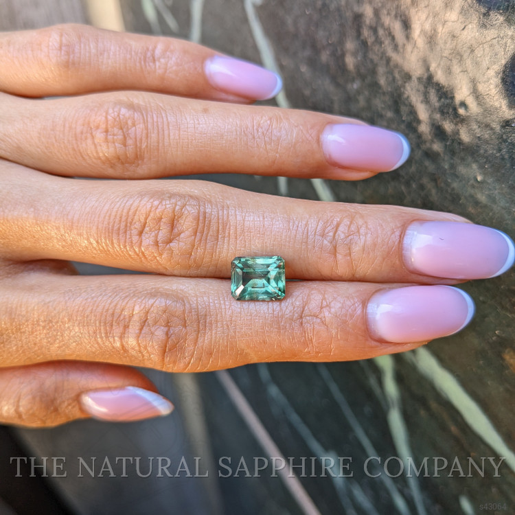 3.57 Ct. Yellowish Green Sapphire from Montana