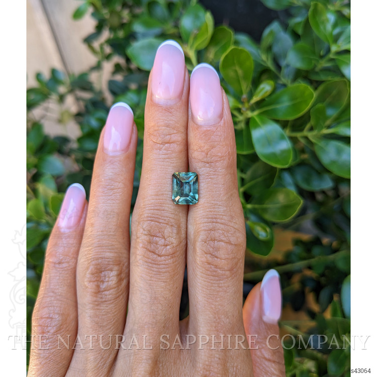 3.57 Ct. Yellowish Green Sapphire from Montana