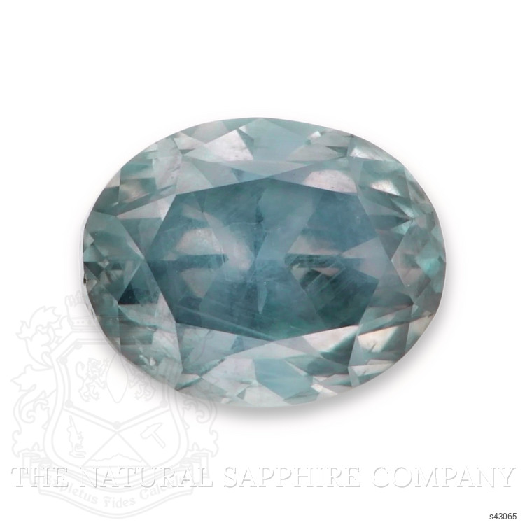 3.62 Ct. Greenish Blue Sapphire from Montana