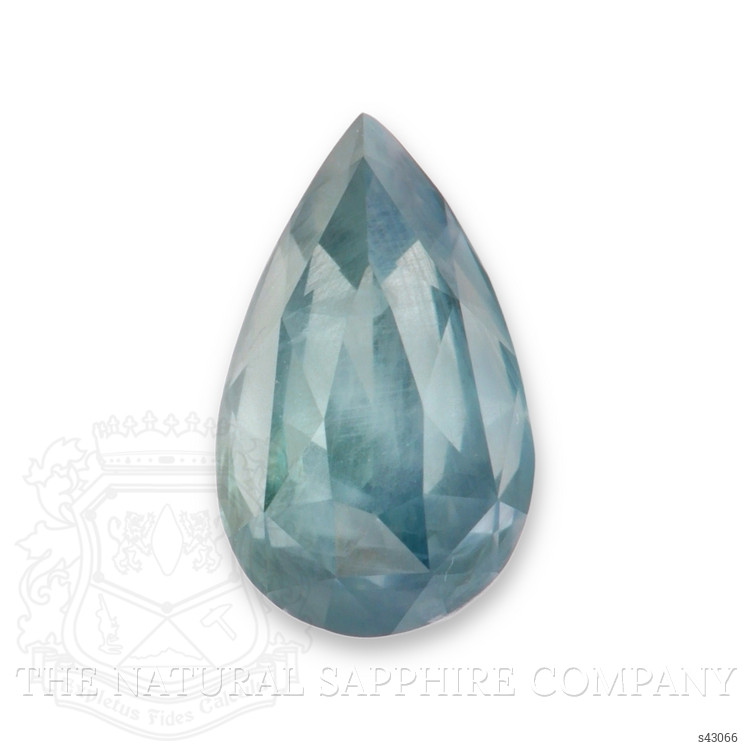 3.80 Ct. Greenish Blue Sapphire from Montana