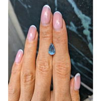 3.80 Ct. Greenish Blue Sapphire from Montana Life Style