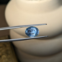 3.92 Ct. Blue Sapphire from Montana Life Style