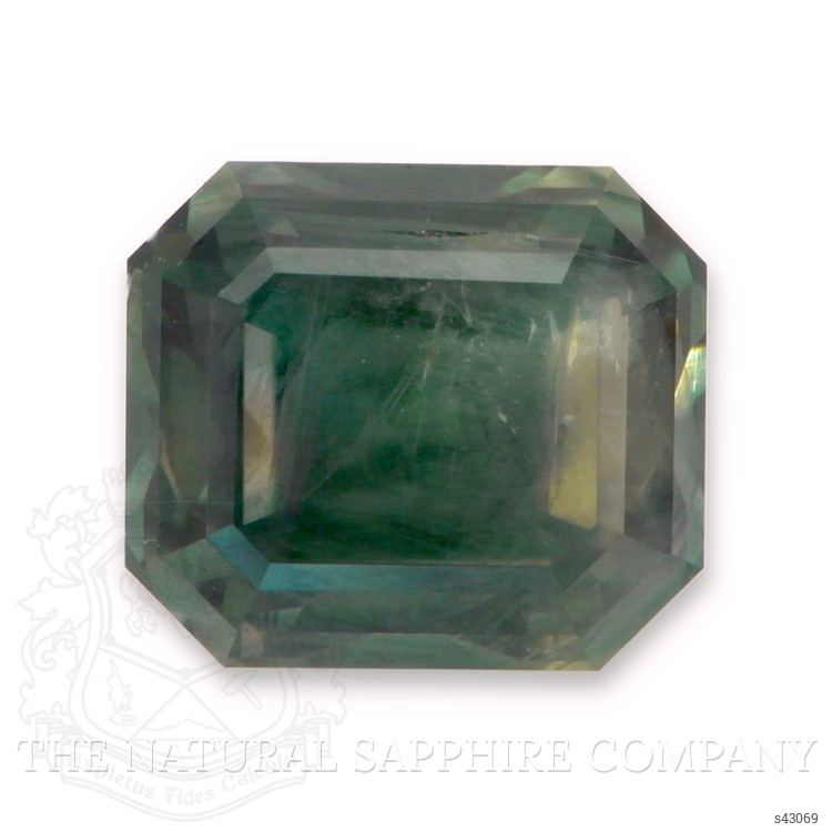 4.21 Ct. Bluish Green Sapphire from Montana