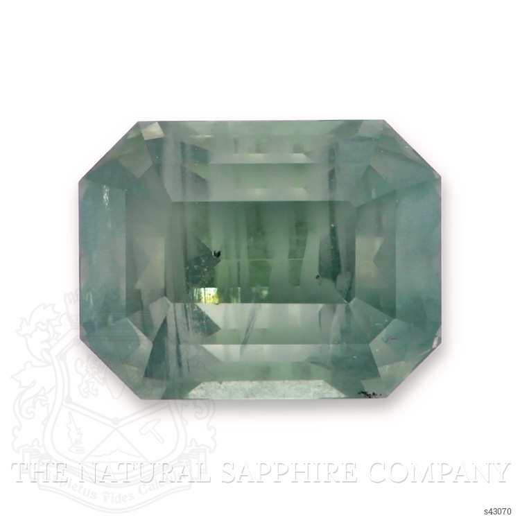 4.58 Ct. Bluish Green Sapphire from Montana