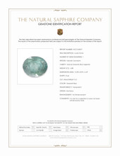 4.88 Ct. Greenish Blue Sapphire from Montana Scan Report