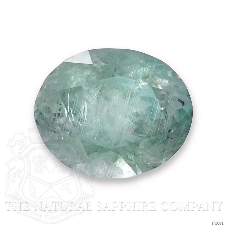 4.88 Ct. Greenish Blue Sapphire from Montana