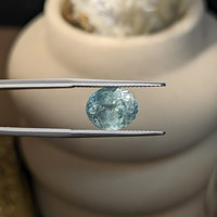 4.88 Ct. Greenish Blue Sapphire from Montana Life Style