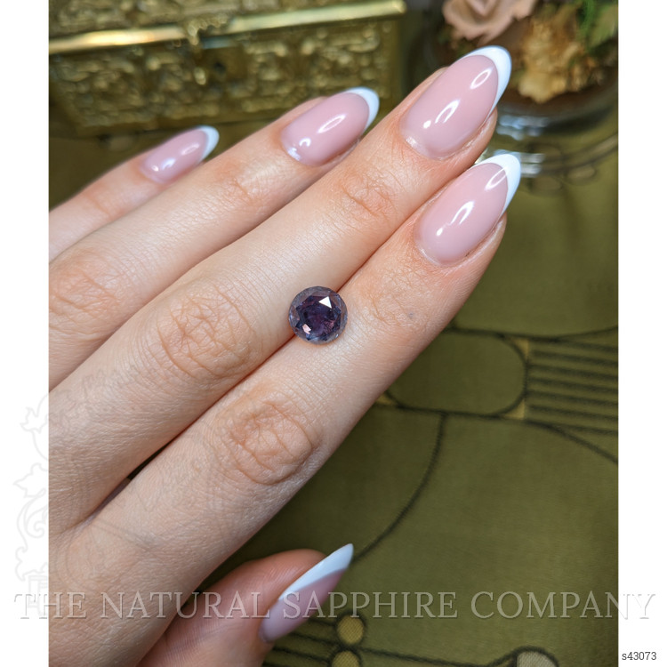 5.60 Ct. Purple Sapphire from Montana