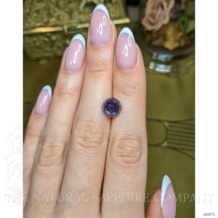 5.60 Ct. Purple Sapphire from Montana