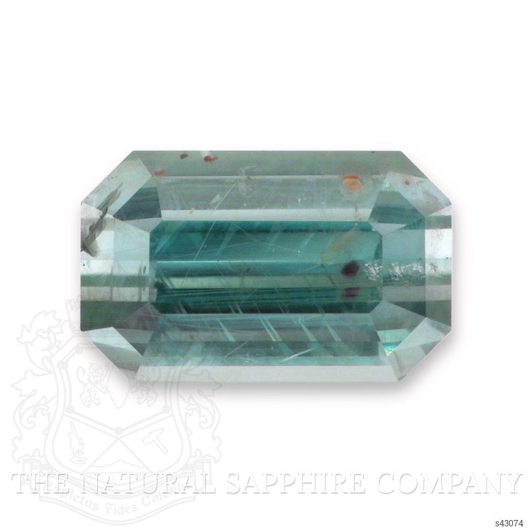 5.93 Ct. Greenish Blue Sapphire from Montana