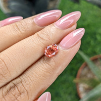 1.75 Ct. Padparadscha Sapphire from Madagascar Life Style
