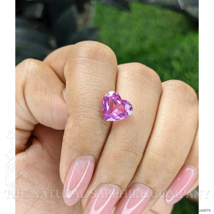 3.50 Ct. Pinkish Purple Sapphire from Madagascar