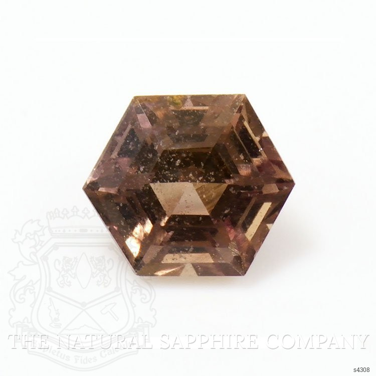 0.32 Ct. Orangish Brown Sapphire from Ceylon (Sri Lanka)