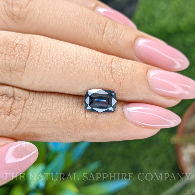 1.78 Ct. Greyish Blue Sapphire from Tanzania