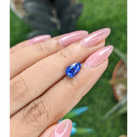 1.71 Ct. Blue Sapphire from Tanzania Life Style