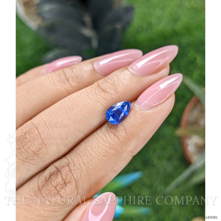 1.71 Ct. Blue Sapphire from Tanzania