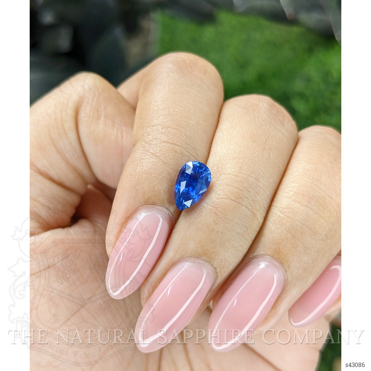 1.71 Ct. Blue Sapphire from Tanzania