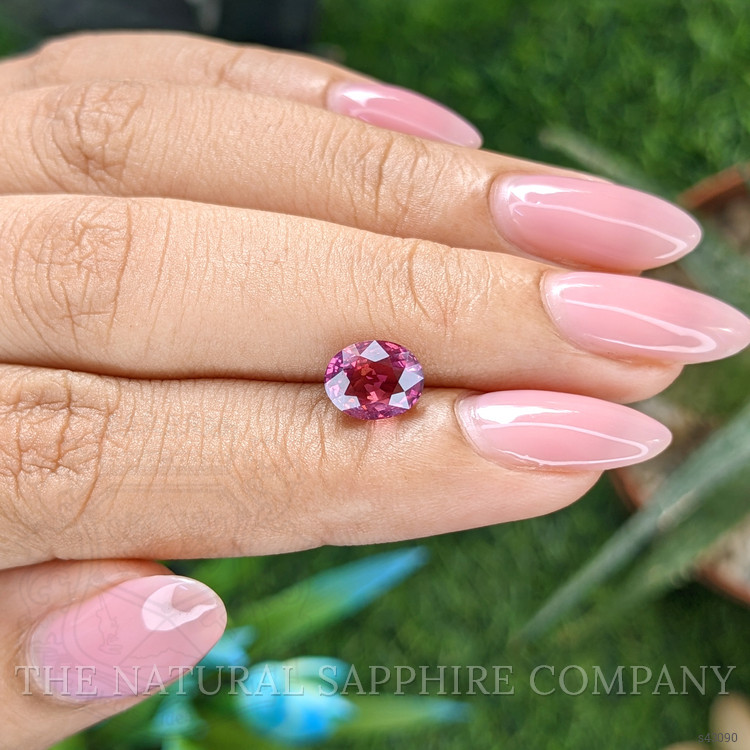 2.03 Ct. Purplish Pink Sapphire from Tanzania