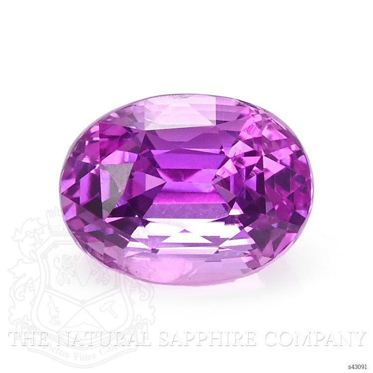 2.48 Ct. Pinkish Purple Sapphire from Tanzania