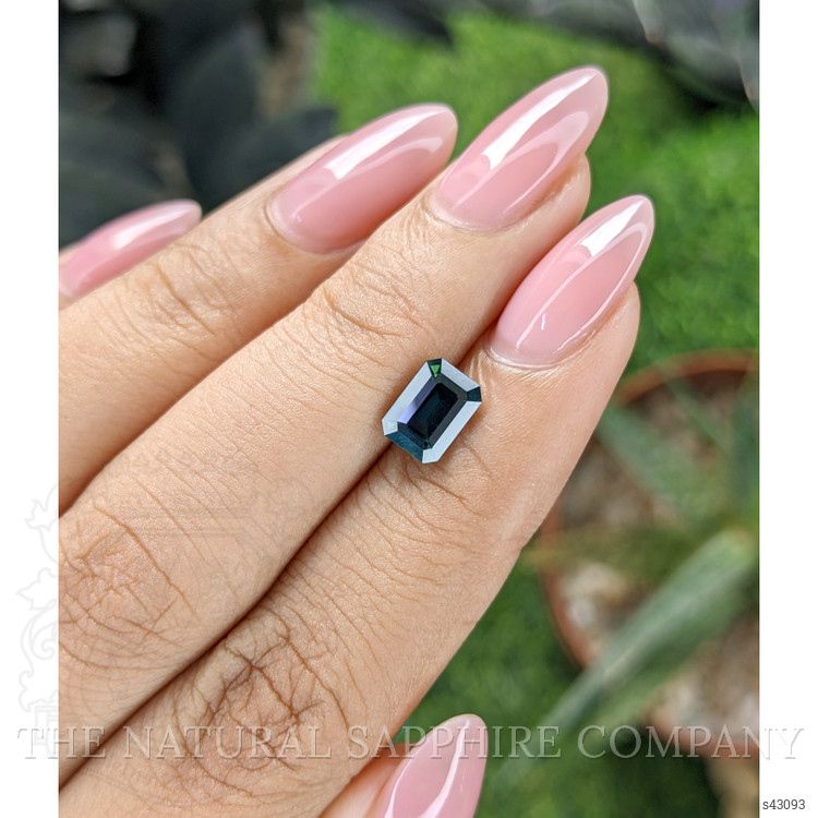 1.65 Ct. Bluish Green Sapphire from Tanzania