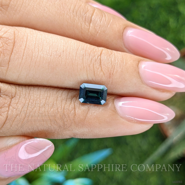 1.65 Ct. Bluish Green Sapphire from Tanzania