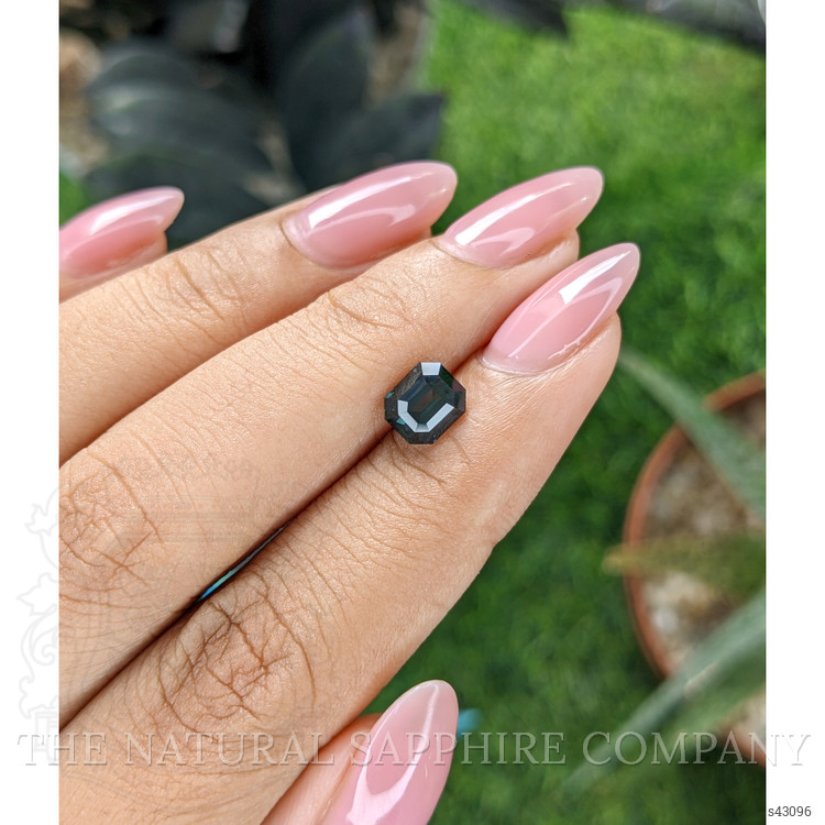 1.77 Ct. Bluish Green Sapphire from Tanzania