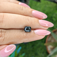 1.77 Ct. Bluish Green Sapphire from Tanzania Life Style