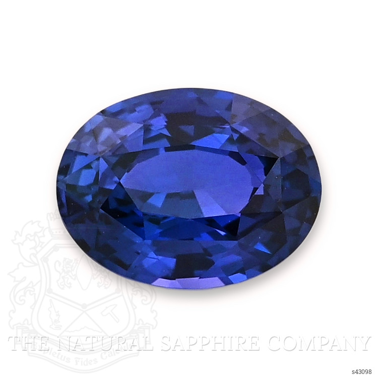 2.01 Ct. Blue Sapphire from Ceylon (Sri Lanka)