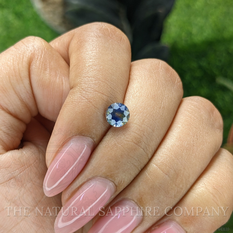 1.02 Ct. Bi Color / Parti Sapphire from Ceylon (Sri Lanka)