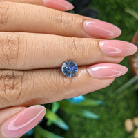 1.06 Ct. Bi Color / Parti Sapphire from Ceylon (Sri Lanka) Life Style