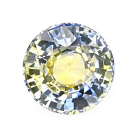 0.98 Ct. Bi Color / Parti Sapphire from Ceylon (Sri Lanka) Video