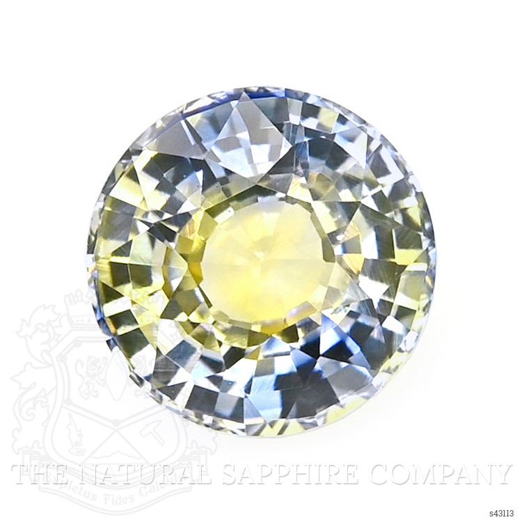 0.98 Ct. Bi Color / Parti Sapphire from Ceylon (Sri Lanka)