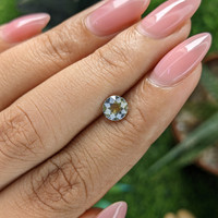 0.98 Ct. Bi Color / Parti Sapphire from Ceylon (Sri Lanka) Life Style