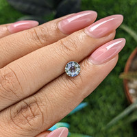 1.01 Ct. Bi Color / Parti Sapphire from Ceylon (Sri Lanka) Life Style