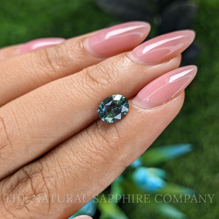 1.52 Ct. Bluish Green Sapphire from Madagascar
