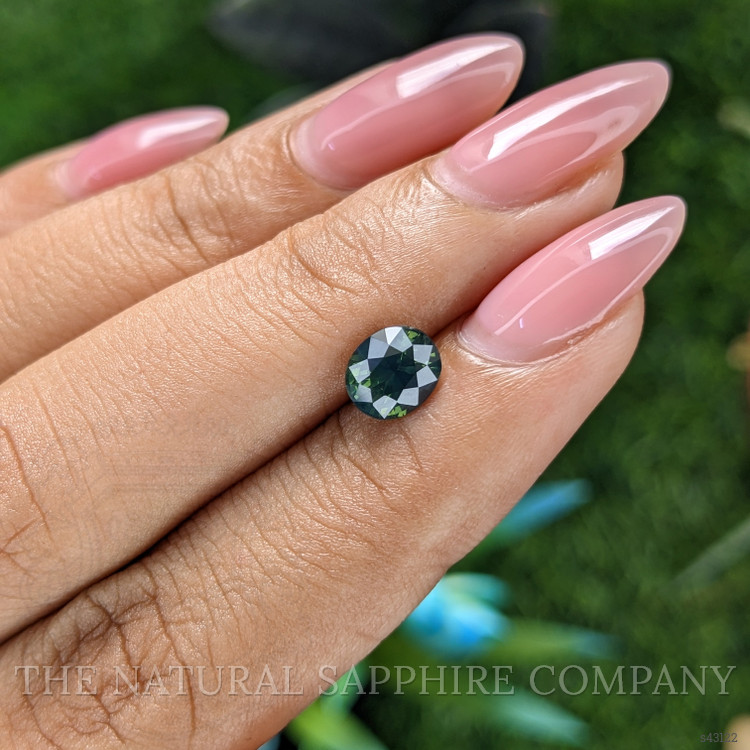 1.28 Ct. Bluish Green Sapphire from Australia