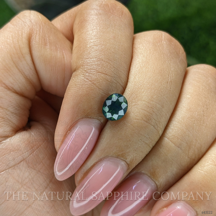 1.28 Ct. Bluish Green Sapphire from Australia